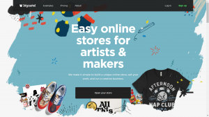 Website toko online gratis big cartel