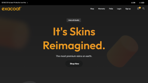contoh website jualan yang menarik