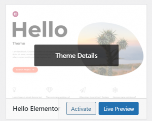 cara activate tema website